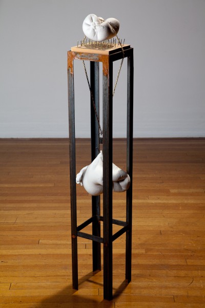 Twice Your Weight 2011 - Porcelain, Steel, Chain, Nails
